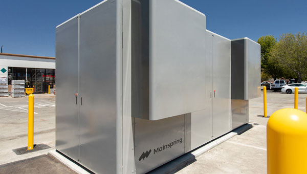 Battery storage facility unit