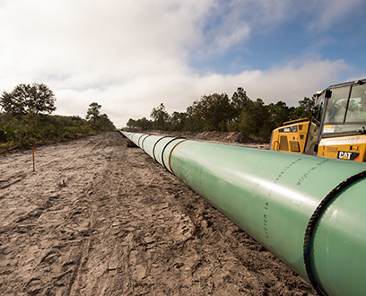 Florida Southeast Connection Pipeline construction