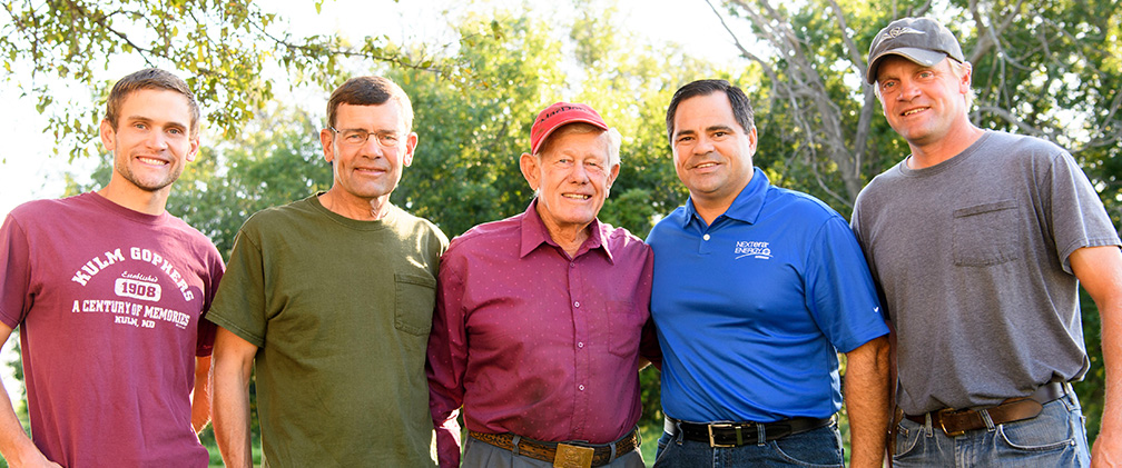 Landowners – Gackle Family father and sons 