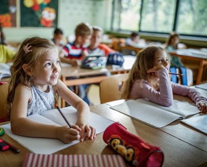 Kids in the classroom Kids in the classroom