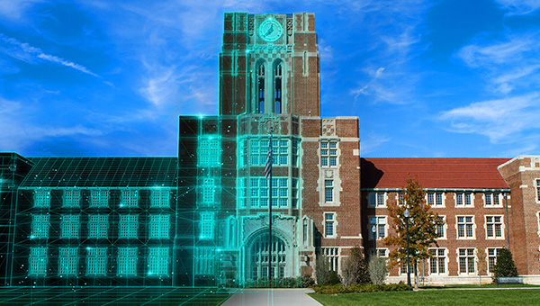 Concept of a university building