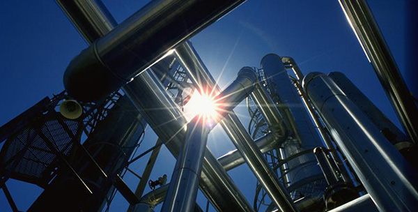 NextEra Energy Resources energy facility with solar flare