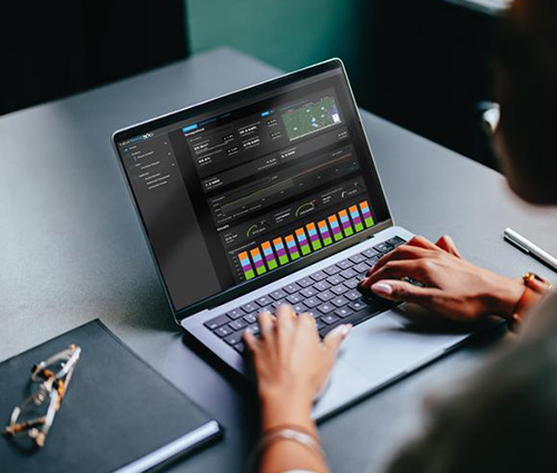 NextEra Analytics software used by data analyst