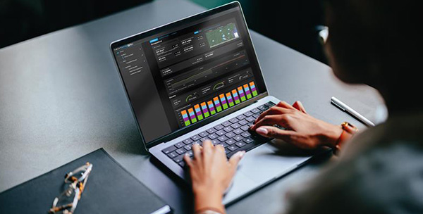 NextEra Analytics software used by data analyst