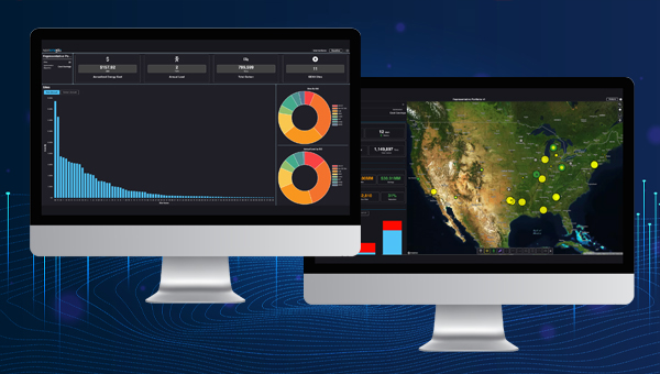 NextEra Analytics software on a computer monitors