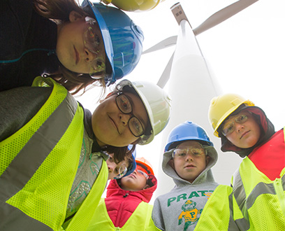 Kid Tour at Ninnescah Wind Farm Kid Tour at Ninnescah Wind Farm