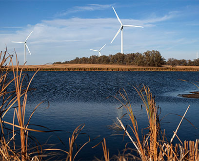 North Dakota Langdon Wind Energy Center
