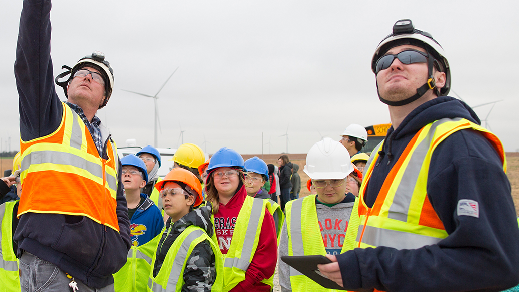 Ninnescah Wind Farm Visit