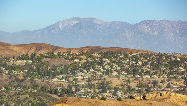 Landscape in California