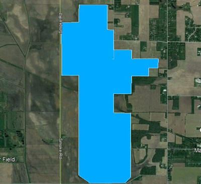 Malden Solar project map