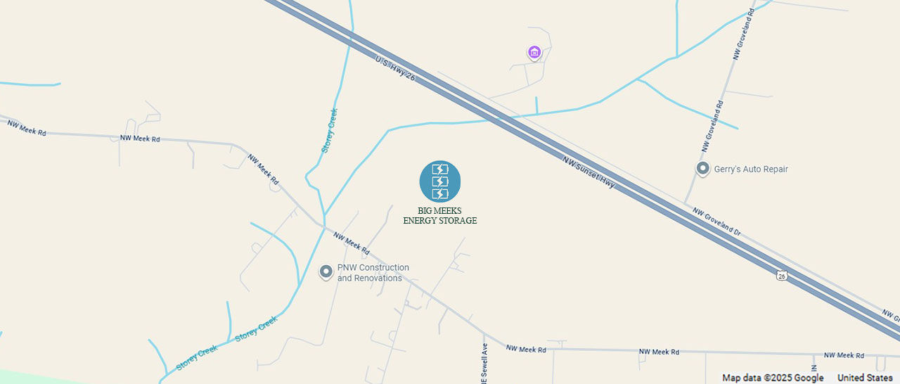Big Meeks Energy Storage Project Map