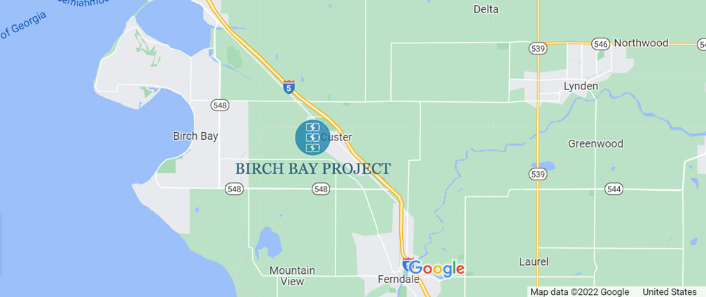 Birch Bay Project Map