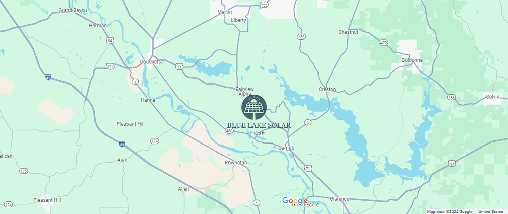 Blue Lake Solar Project Map