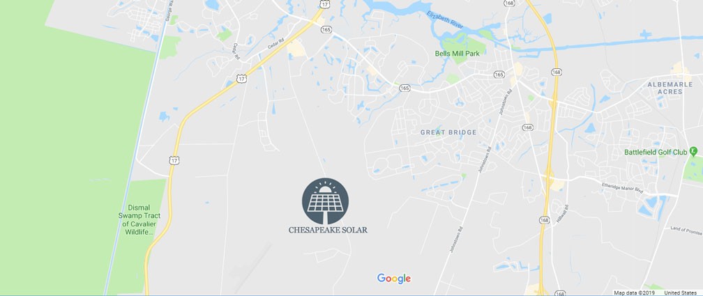 Chesapeake Solar Project area of interest
