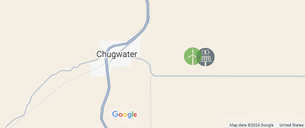 Chugwater Wind Map