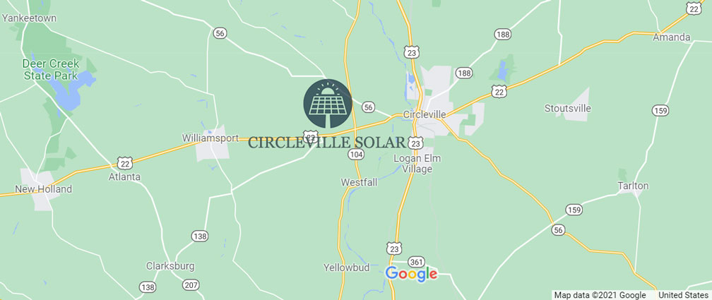 Circleville Solar Map