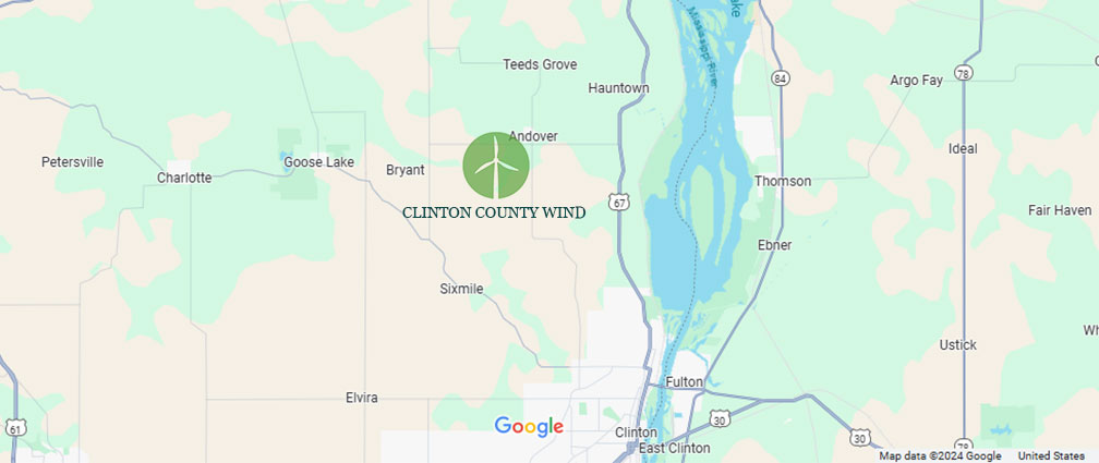 Firewheel Wind Project area of interest.