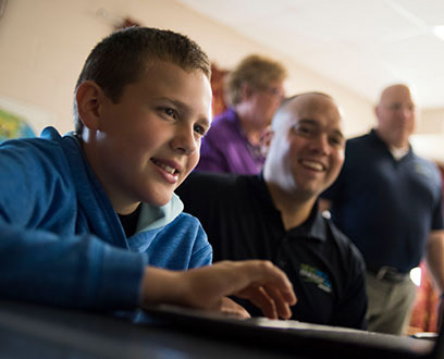 Akron-Fairgrove School Visit