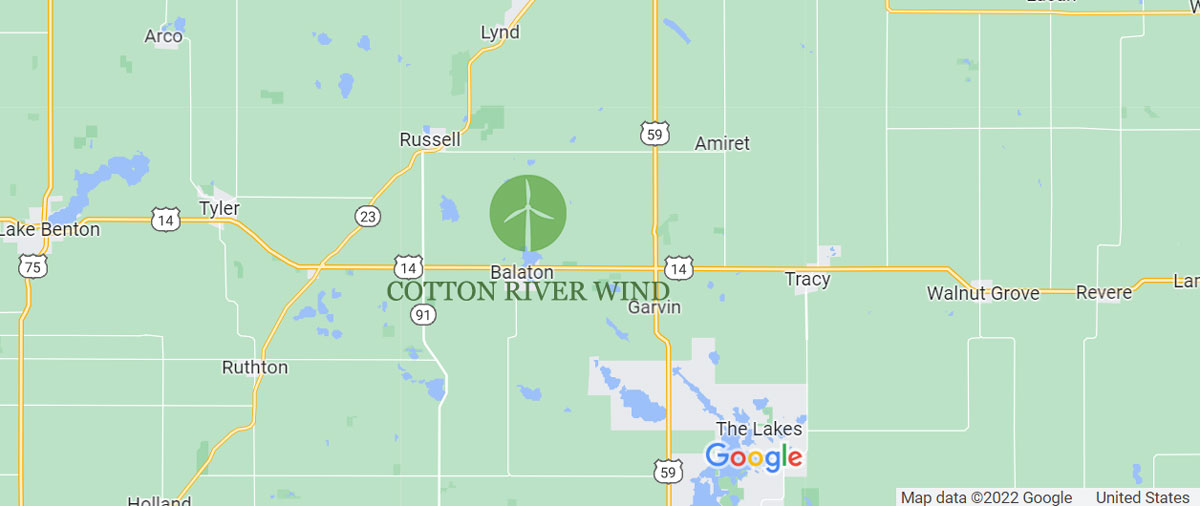 Cotton River Wind Map