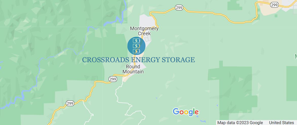 Crossroads Energy Storage Project Map