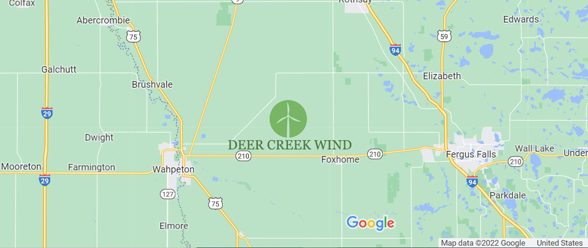 Deer Creek Wind Map