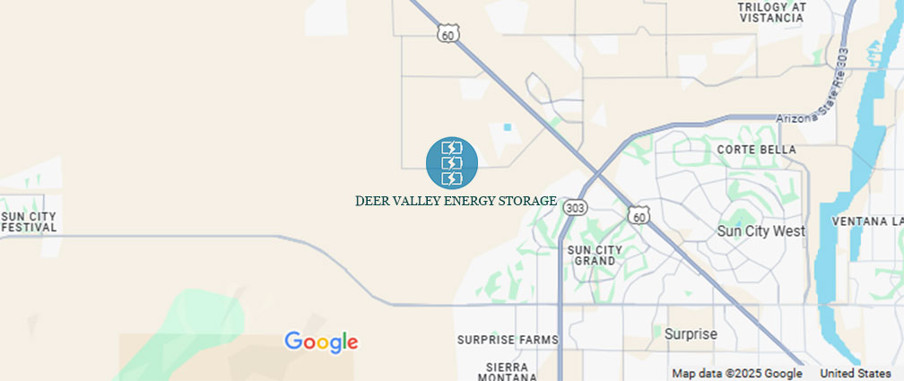 Deer Valley Energy Storage Project Map