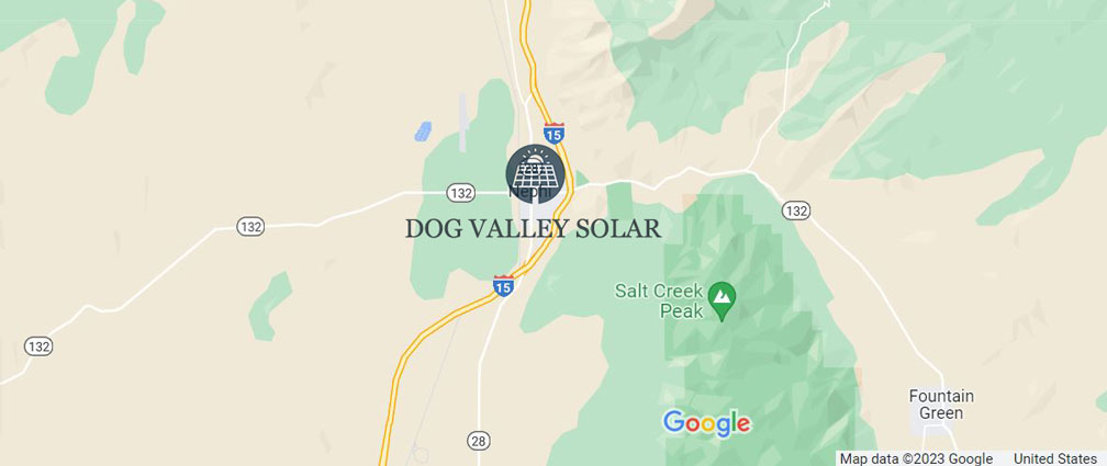 Dog Valley Solar Project Map