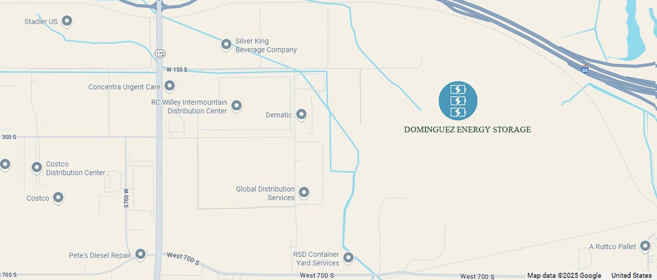 Dominguez Energy Storage Project Map