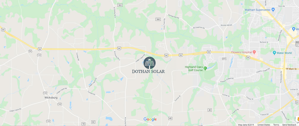 Dothan Solar Project Map