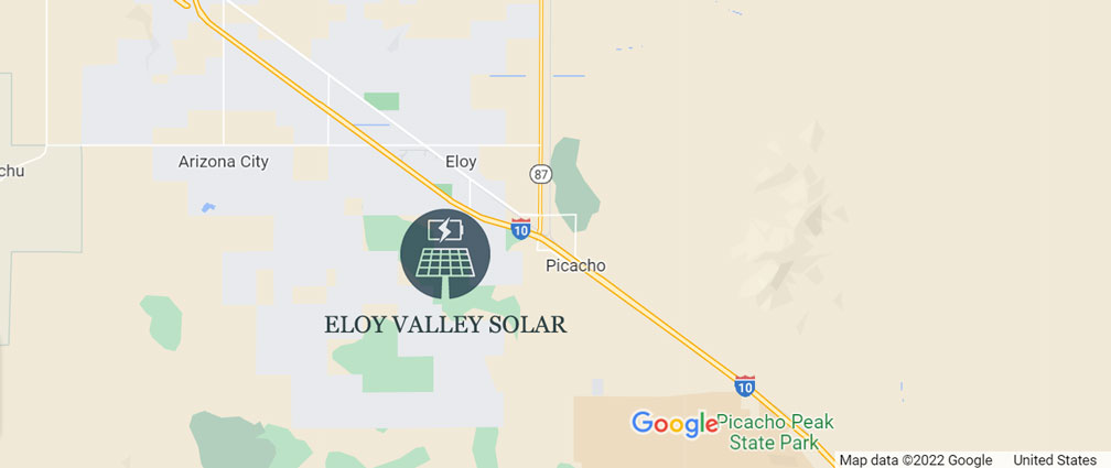 Eloy Valley Solar Map