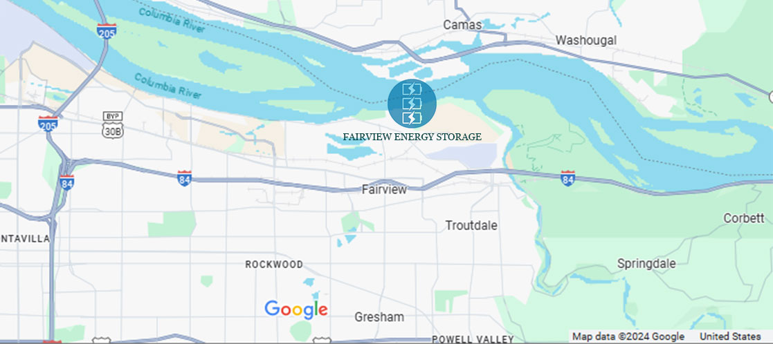 Fairview Energy Storage Project Map
