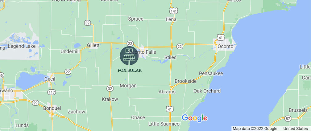 Fox Solar Project Map