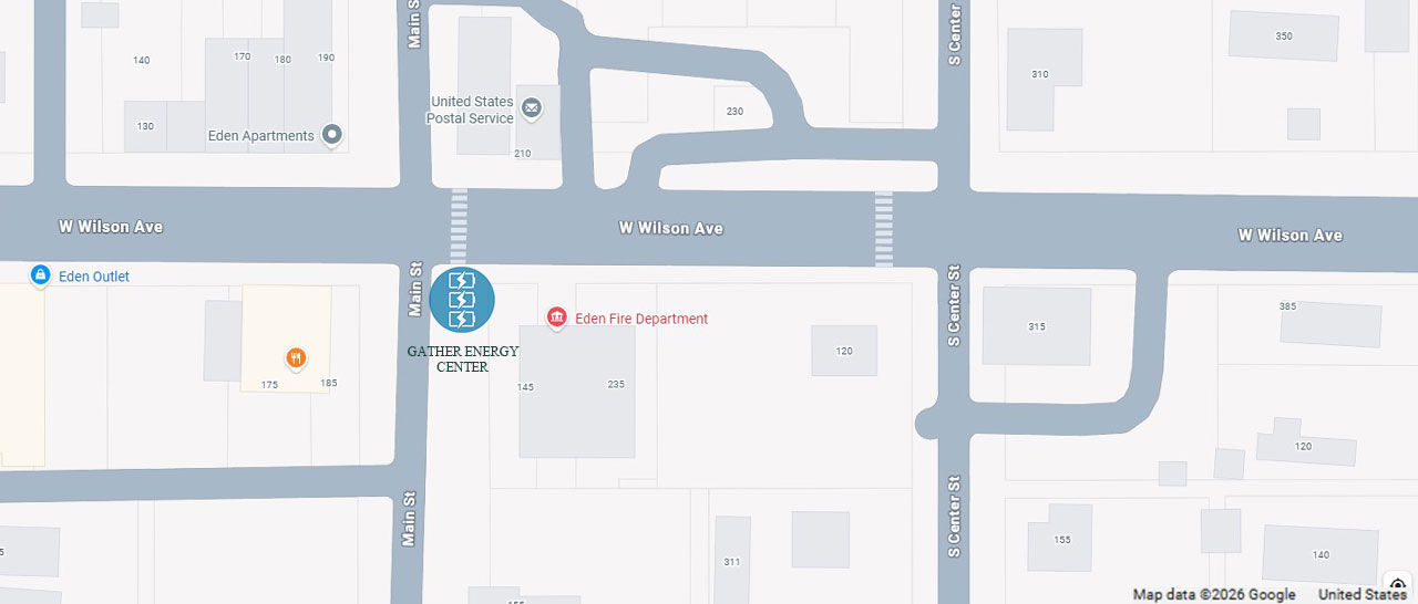 Gather Energy Center Project Map