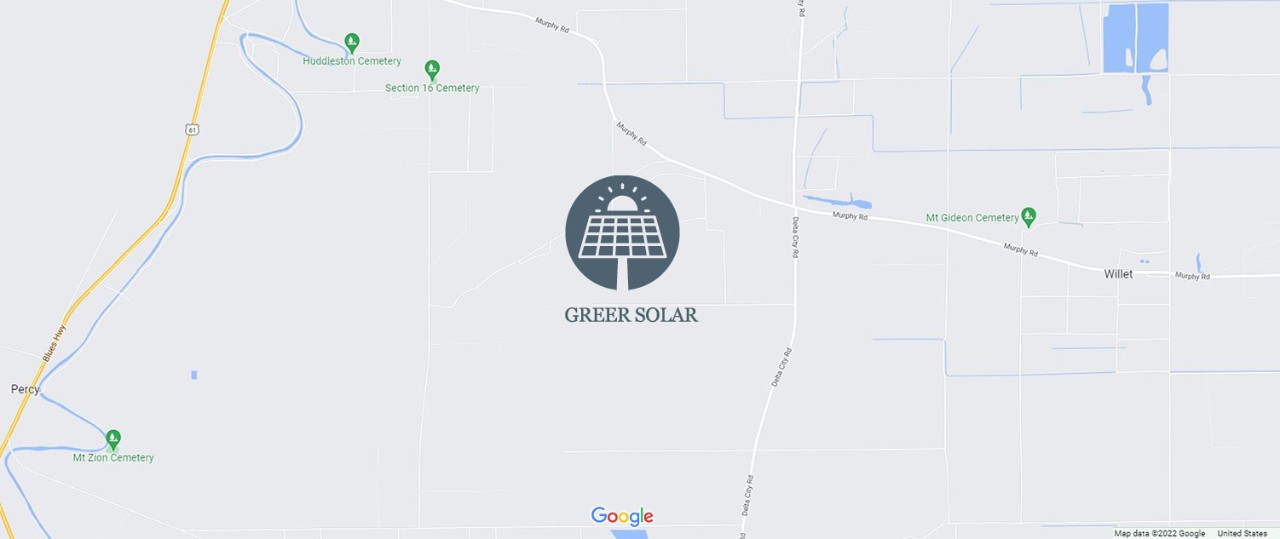 Greer Solar Map