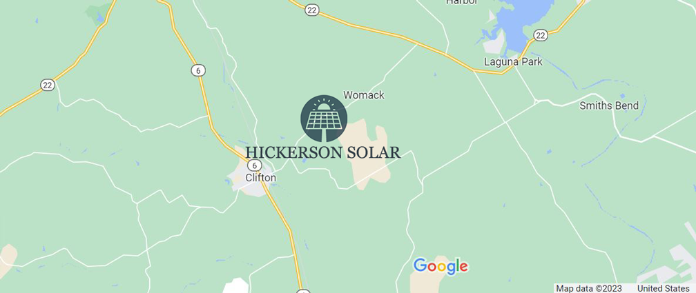 Hickerson Solar Project Map