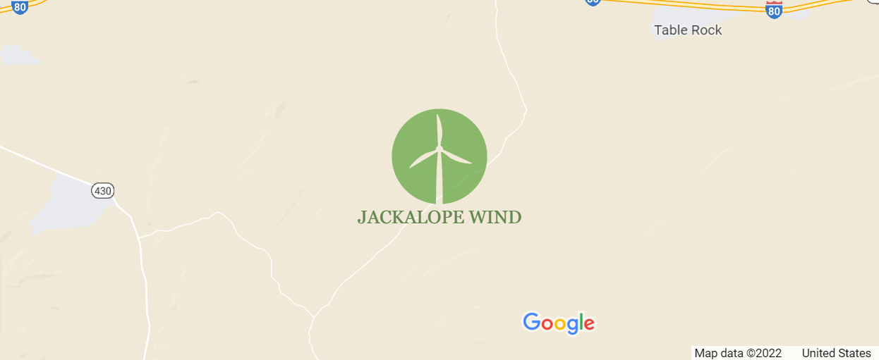 Firewheel Wind Project area of interest.