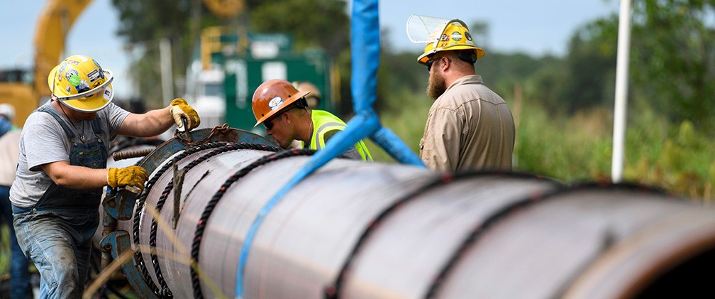 NextEra Energy Resources pipeline under construction