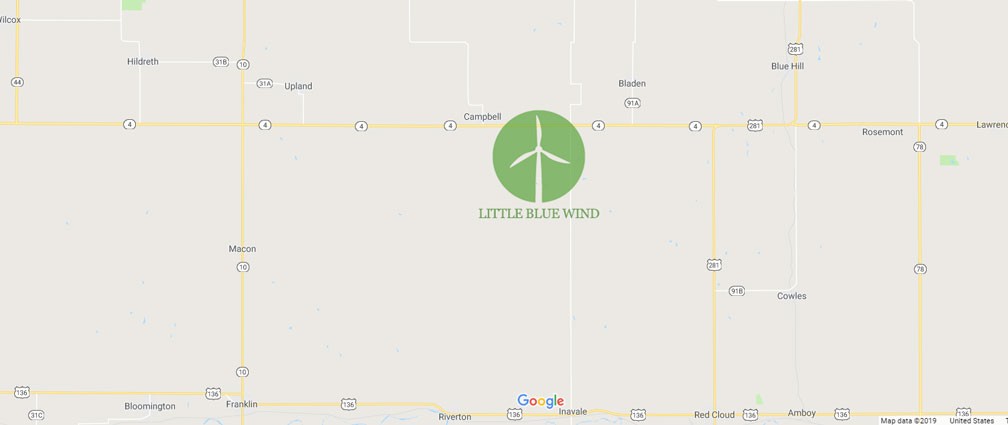 Little Blue Wind Map