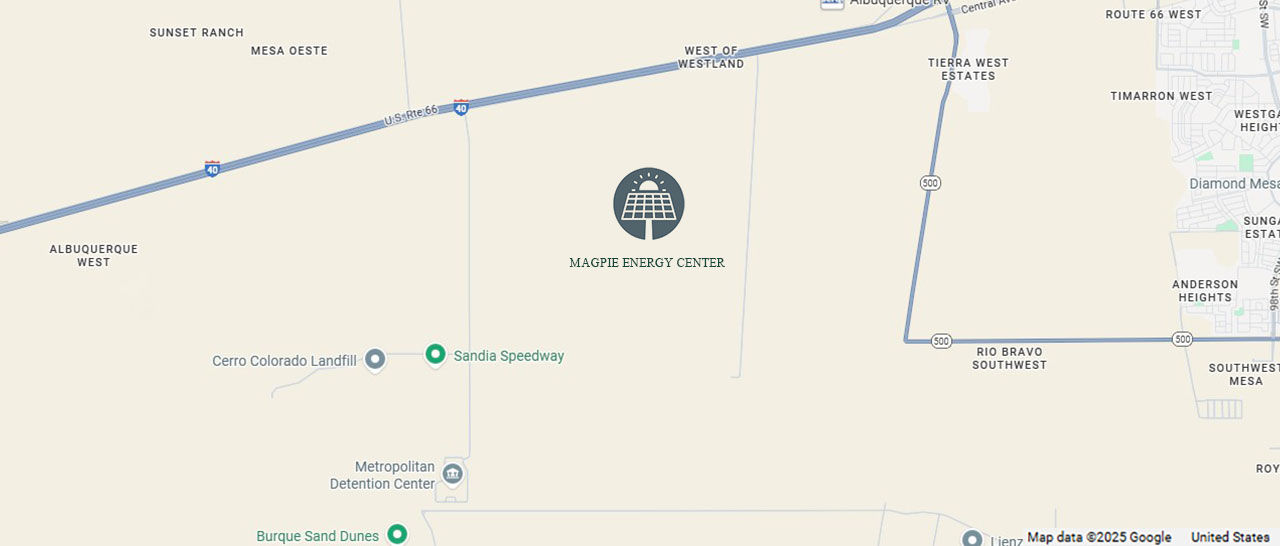Magpie Energy Center Project Map