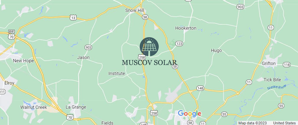 Muscov Solar Project Map