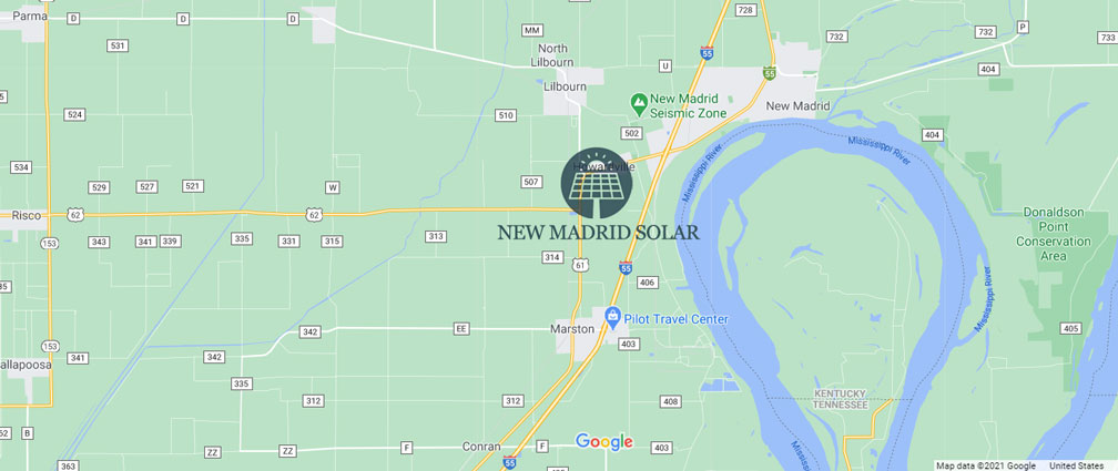 New Madrid Solar Project area of interest