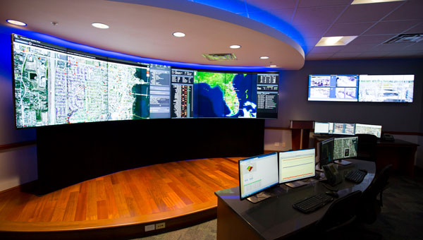 NextEra Energy outage analysis room