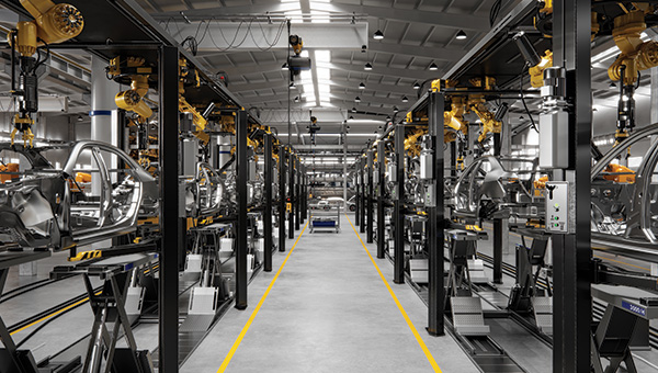 Auto assembly floor machinery