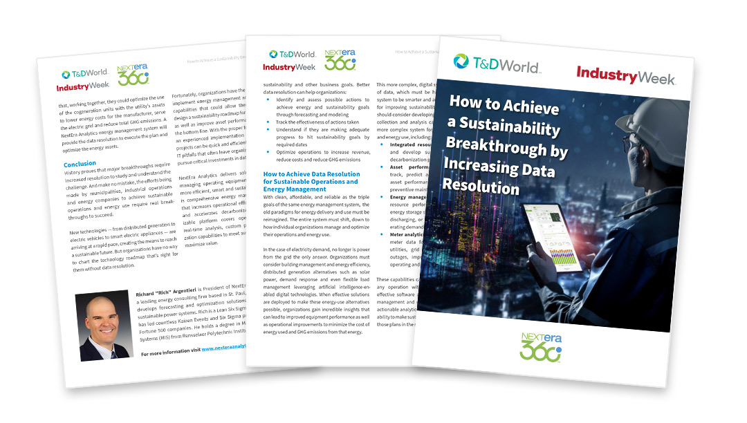 NextEra 360 How to Achieve a Sustainability Breakthrough White Paper