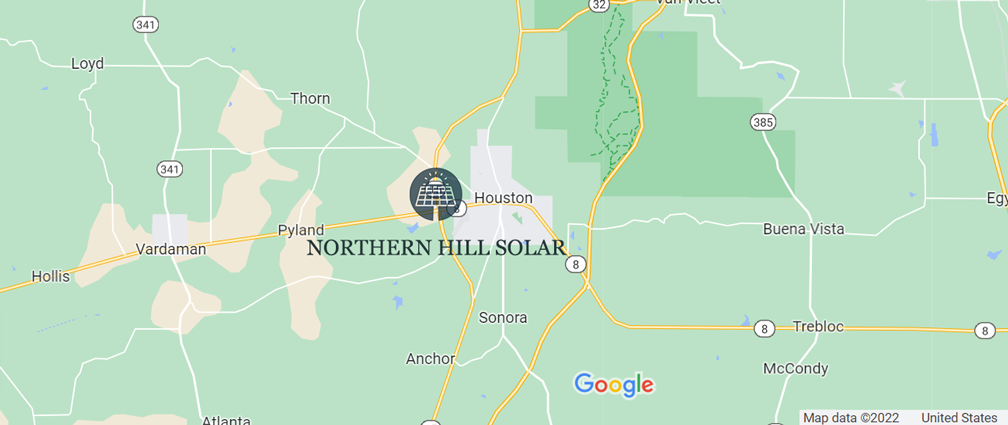 Northern Hill Solar Map