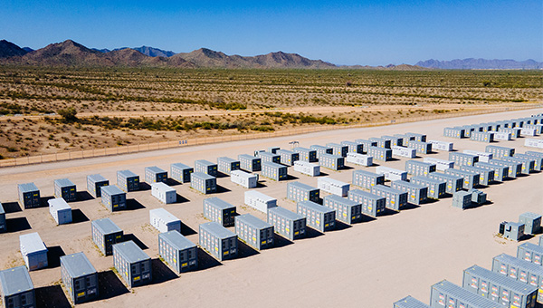 Battery storage facility