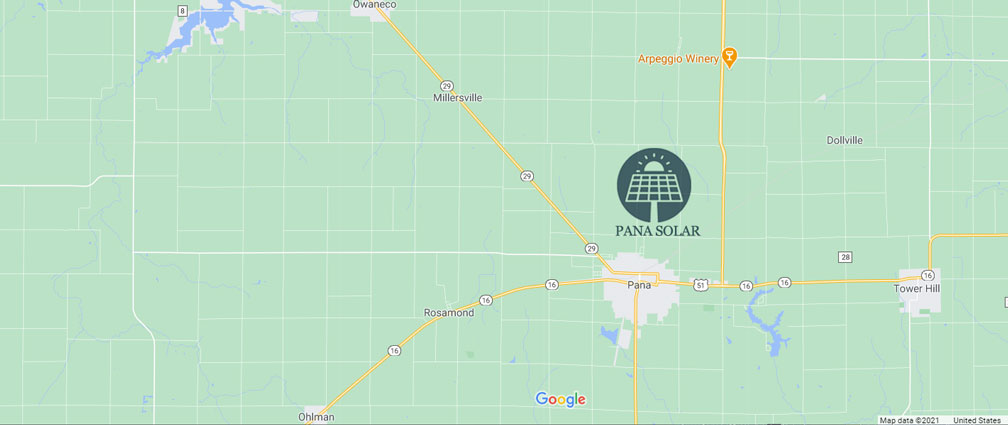 Pana Solar Project area of interest