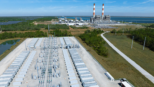 Battery storage facility