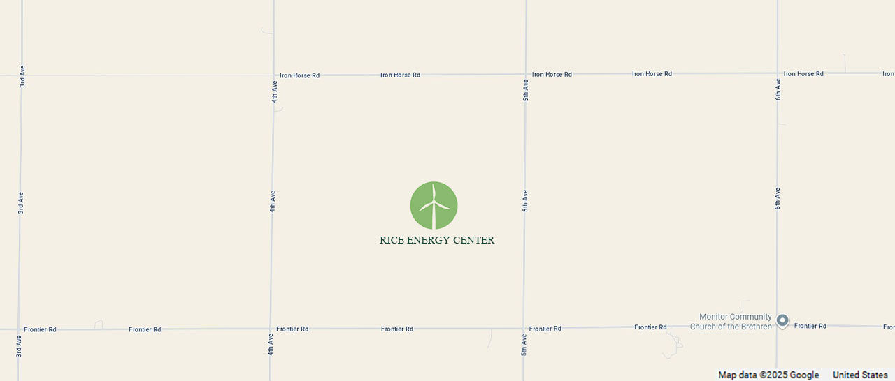 Rice Energy Center Project Map