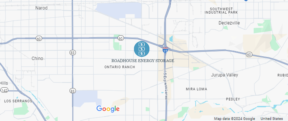 Roadhouse Energy Storage Project Map